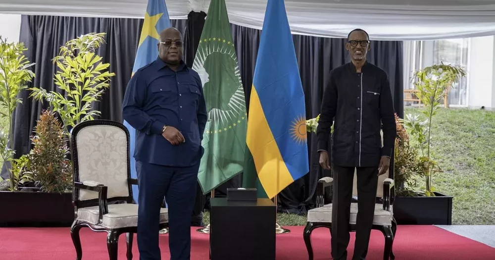 Abanzi ba RDC bayobowe na Kagame: Tshisekedi i Lubumbashi