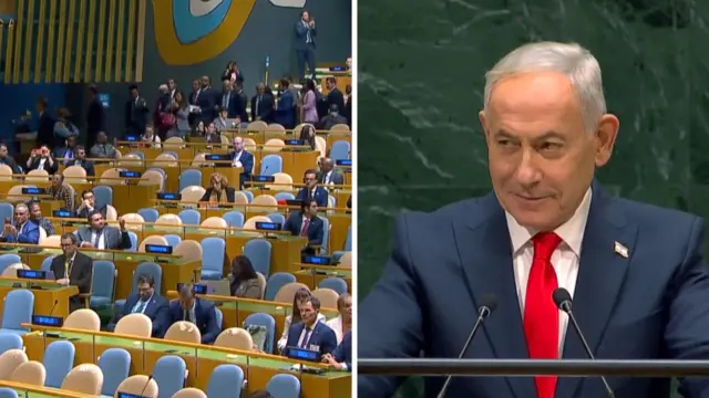 Netanyahu yahuriye n’uruva gusenya mu Nteko Rusange ya Loni