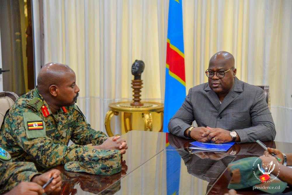 Gen. Muhoozi Kainerugaba ari gukoresha ikibazo cya RDC mu kwiharurira inzira yo gusimbura Museveni