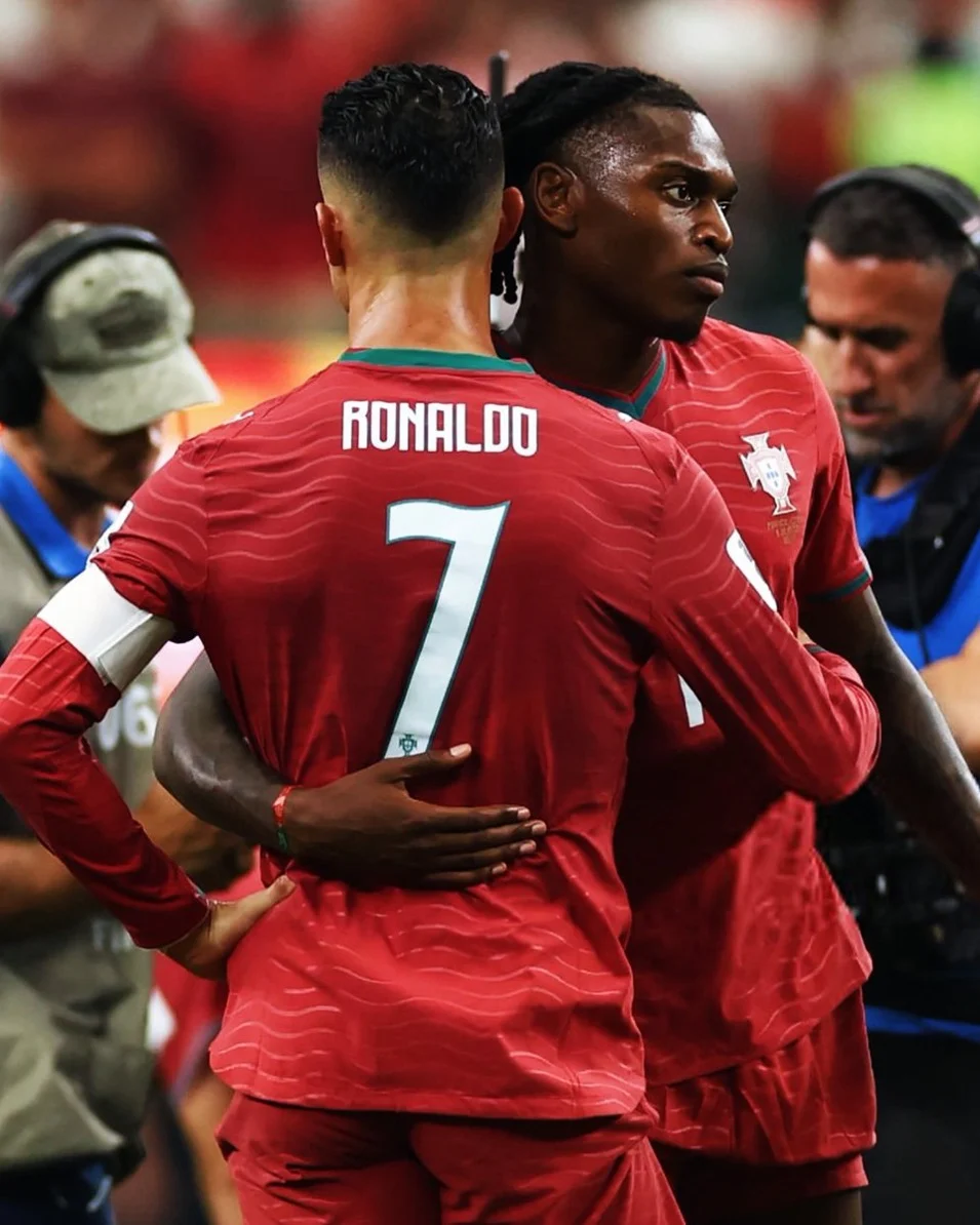 Rafa Leão yishimiye gukaba nimero 7 yari iya Cristiano Ronaldo