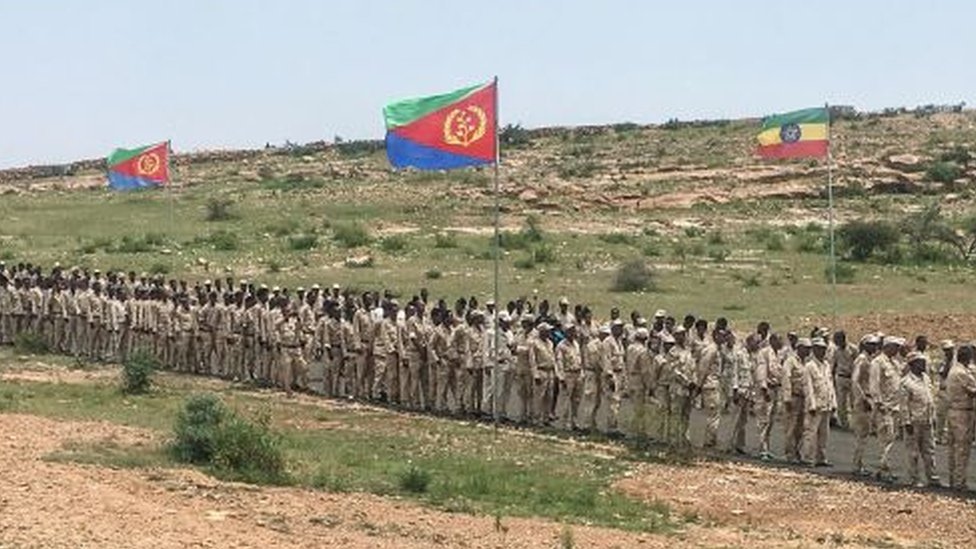 Ingabo za Eritrea zinjiye ku butaka bwa Ethiopia