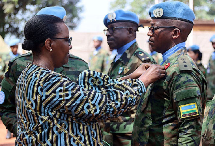 U Rwanda rurashinjwa gushaka gukomeza kugira ijambo muri MINUSCA binyuze mu musimbura wa Rugwabiza