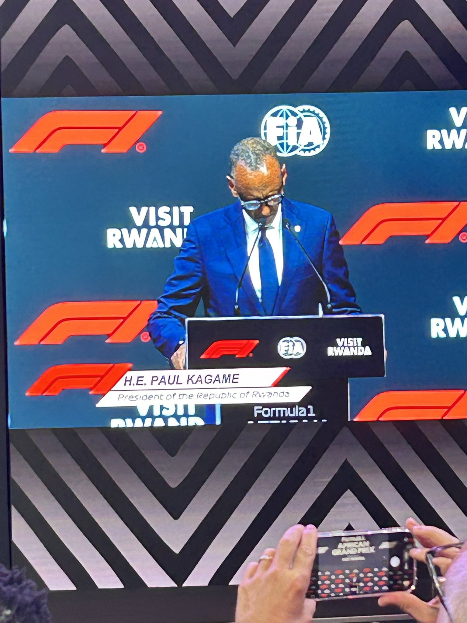 Le Rwanda a reçu le feu vert pour accueillir la Formule 1 jusqu'en 2040