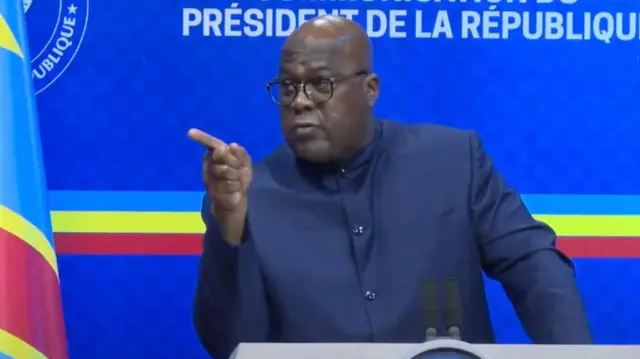 Perezida Tshisekedi yafatiye umwanzuro ukakaye Ambasade y'Ububiligi muri RDC