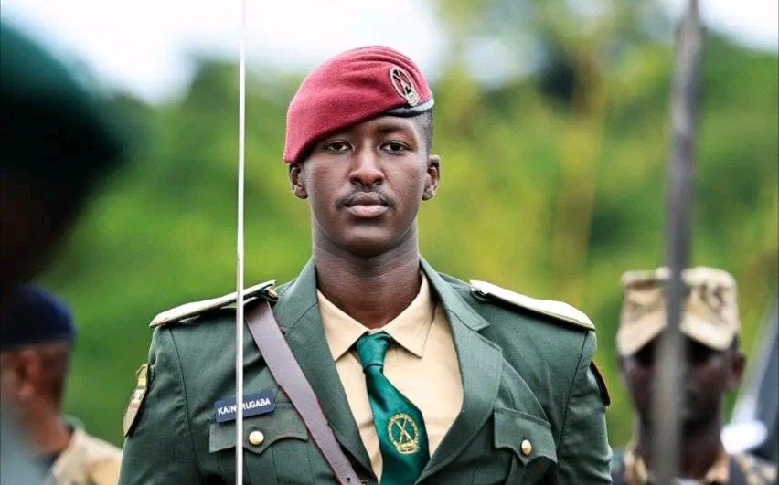 Umuhungu wa Gen Muhoozi yagizwe Sous-Lieutenant