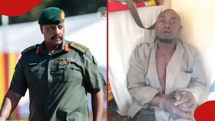 Gen Muhoozi yemeje ifatwa ry'umwicanyi ruharwa waryaga inyama z'abantu