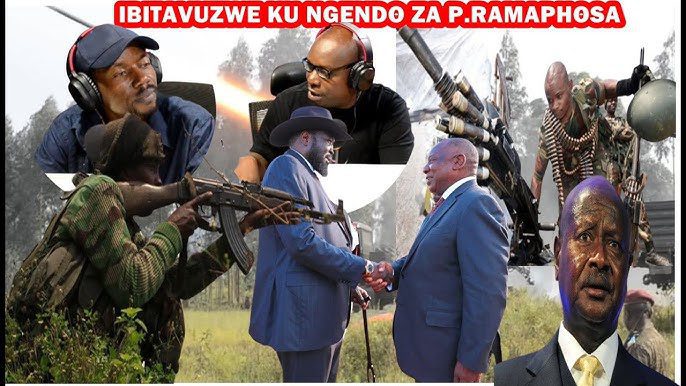 MARCHAL AZANYE IBINDI BIZENGURUTSA RAMAPHOSA M23 vs FARDC NINDE UBYEMERA ISRAEL IBESHYA IBYO MU 1977