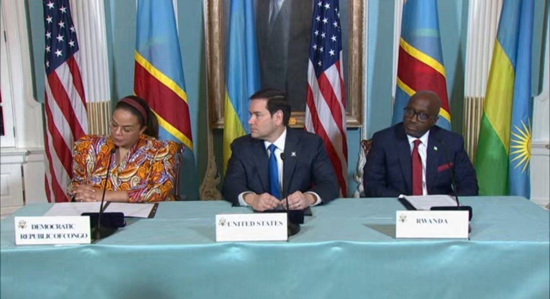 U Rwanda na RDC byasinyanye amasezerano