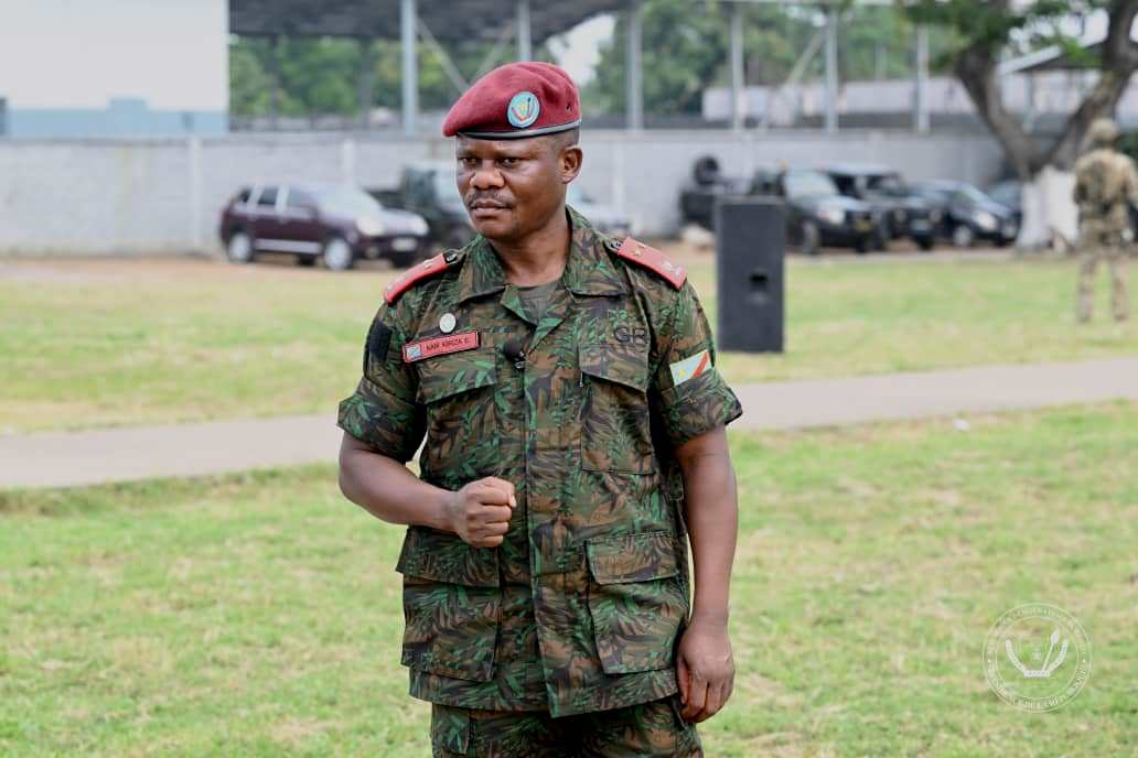 Loyalty or Death: Gen Ephraim Kabi Warns Presidential Guard Against Treason