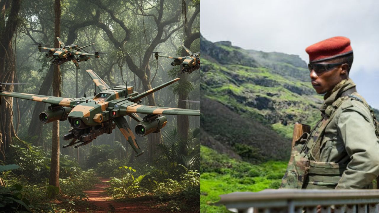 FARDC launches airstrikes in Masisi using sukhoi-25 jets and CH-4 drones