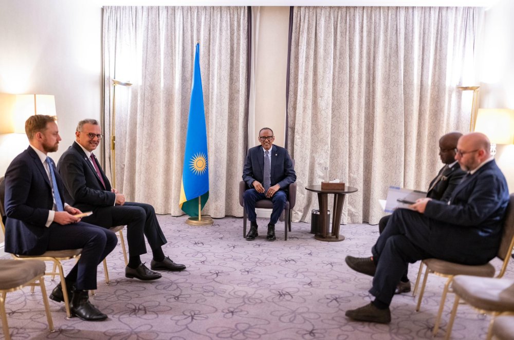 Kagame meets Boulos in Brussels as global leaders unite