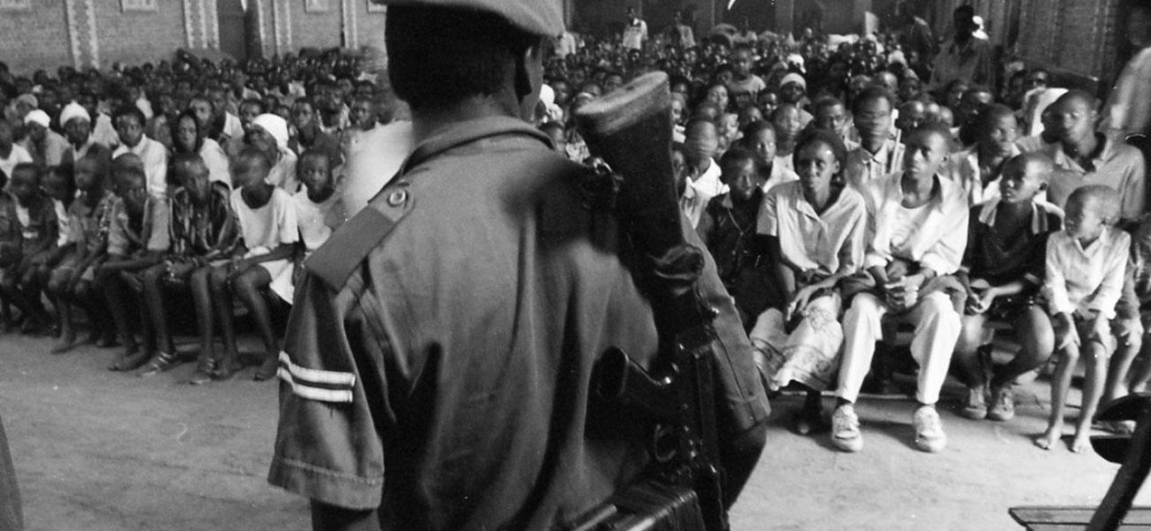 Abatuye aho Colonel Ruhinda yiciwe bari mu kaga